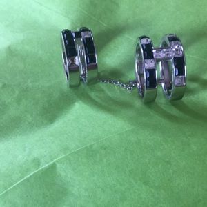 Swarovski double ring